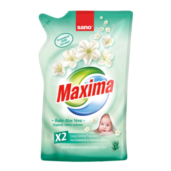 Sano Maxima Balsam Rufe Baby Aloe Vera Rezerva 1l 12/bax
