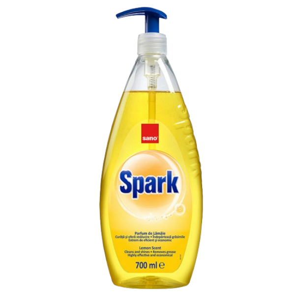 Sano Spark Detergent Vase Lamaie 700ml 12/bax Sano Spark Detergent Vase Lamaie 700ml 12/bax