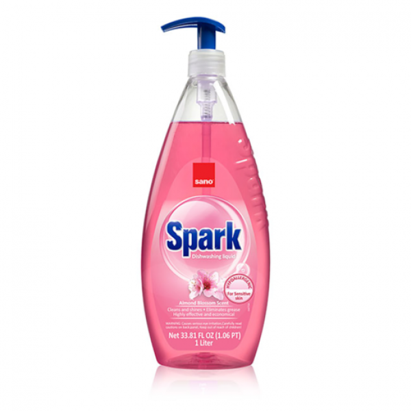 Sano Spark Detergent Vase Migdale 1l 12/bax Sano Spark Detergent Vase Migdale 1l 12/bax