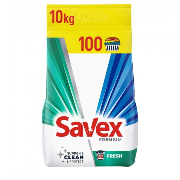 Savex Detergent Automat 2in1 Fresh 10kg 2/bax