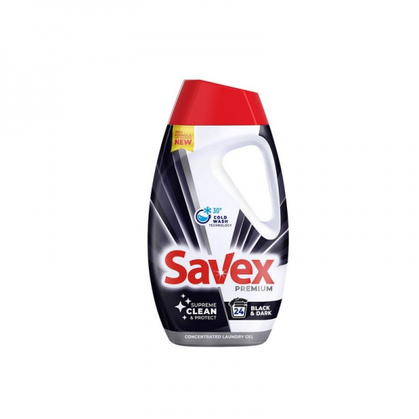 Savex Detergent Lichid Black&dark 1.08l 6/bax