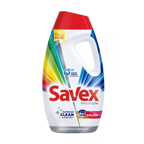 Savex Premium Detergent Lichid Color 40spalari 1.8l 6/bax Savex Premium Detergent Lichid Color 40spalari 1.8l 6/bax