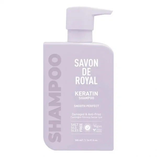 Savon De Royal Sampon Par Keratin (purple) 500ml 12/bax