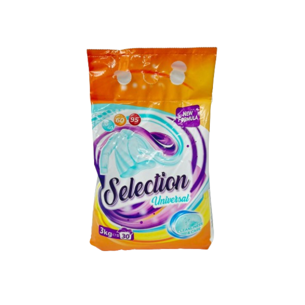 Selection Detergent Pudra Automat Universal 3kg 6/bax