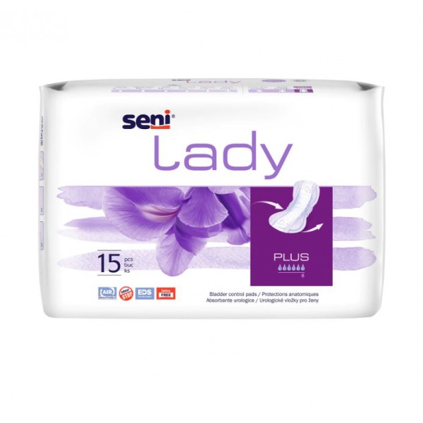 Seni Absorbante Incontinenta Lady Plus 15buc/set 16/bax