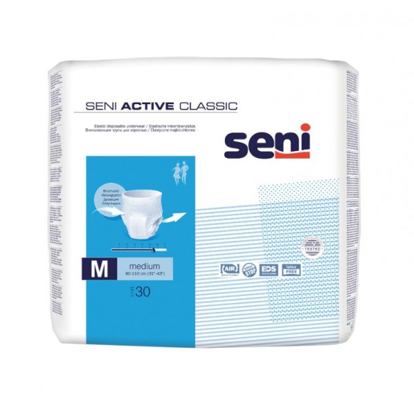 Seni Scutece Adulti Incontinenta Active Classic M 30buc/set 3/bax