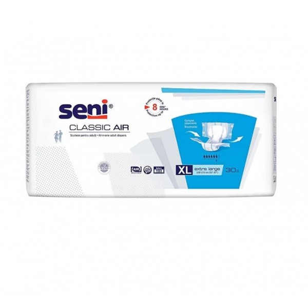 Seni Scutece Adulti Incontinenta Classic Air Xl 30buc/set 4/bax