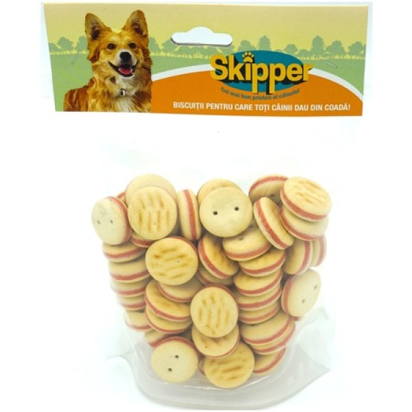 Skipper Recompensa Biscuiti Burgeri Pt Caini 250gr