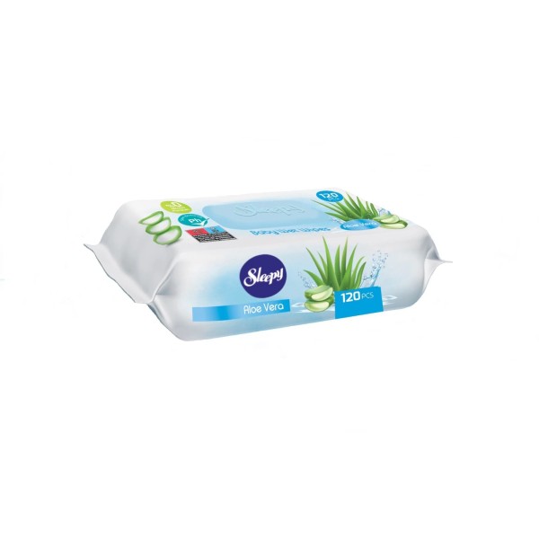Sleepy Servetele Umede Aloe Vera 120buc/pac 12/bax