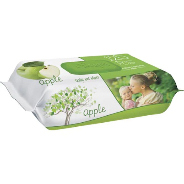 Sleepy Servetele Umede Apple 120buc/pac 12/bax