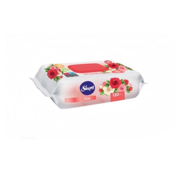 Sleepy Servetele Umede Rose 120buc/pac 12/bax