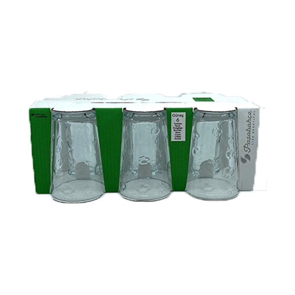 Srx Gunes Pahar Sticla 200cc (52046) 6buc/set Srx Gunes Pahar Sticla 200cc (52046) 6buc/set