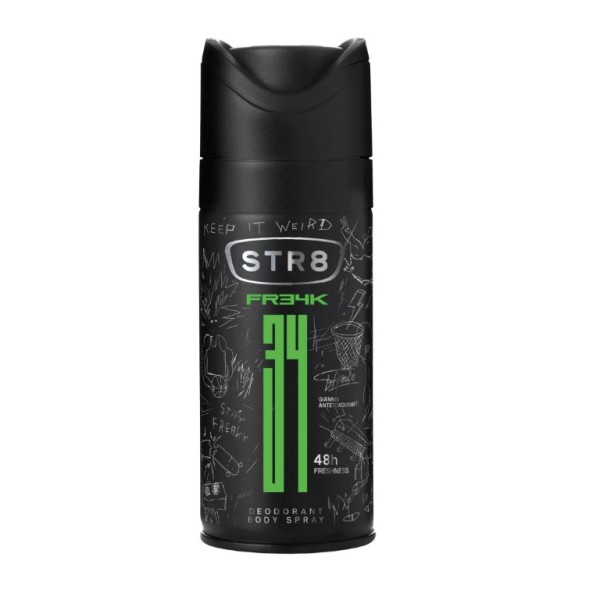 Str8 Deo Fr34k 150ml 6/set