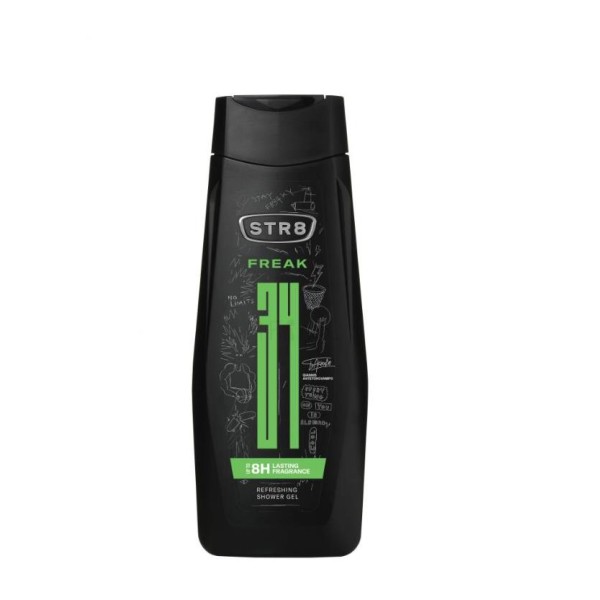 Str8 Gel Dus Men Freak 400ml 6/bax