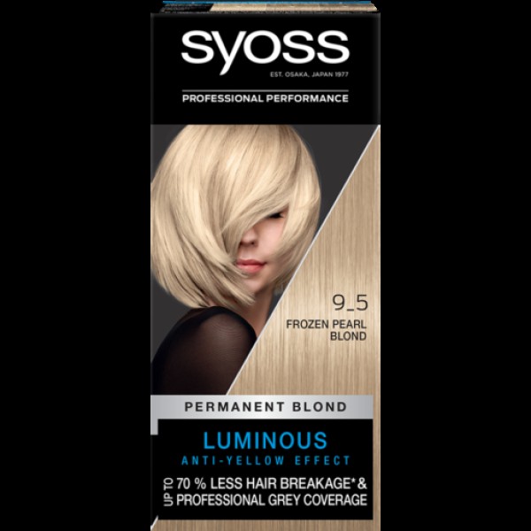 Syoss Color Vopsea Par 9-5 Blond Perlat Rece 3/set 48/bax