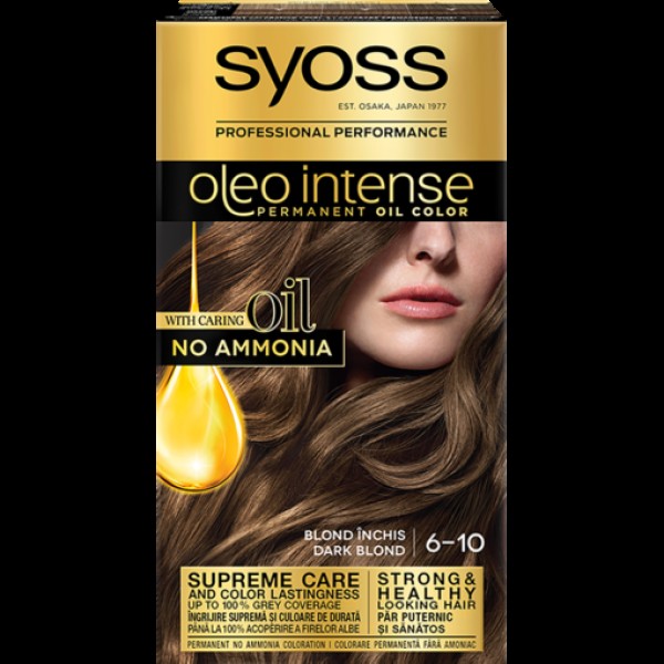 Syoss Oleo Vopsea Par 6-10 Blond Inchis 3/set 48/bax