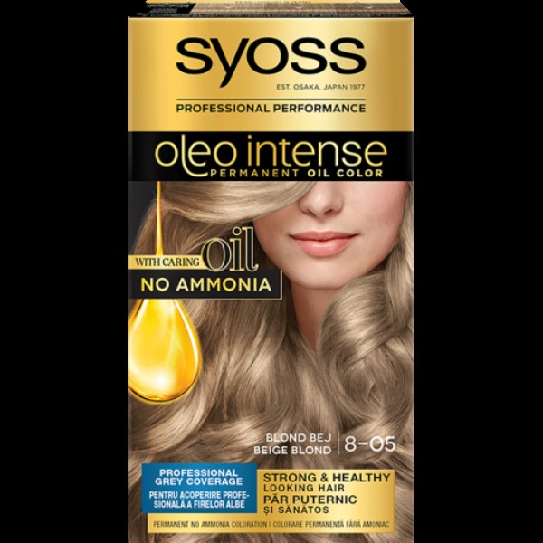 Syoss Oleo Vopsea Par 8-05 Blond Bej 3/set 48/bax