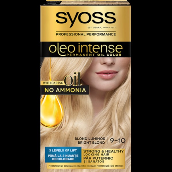 Syoss Oleo Vopsea Par 9-10 Blond Luminos 3/set 48/bax