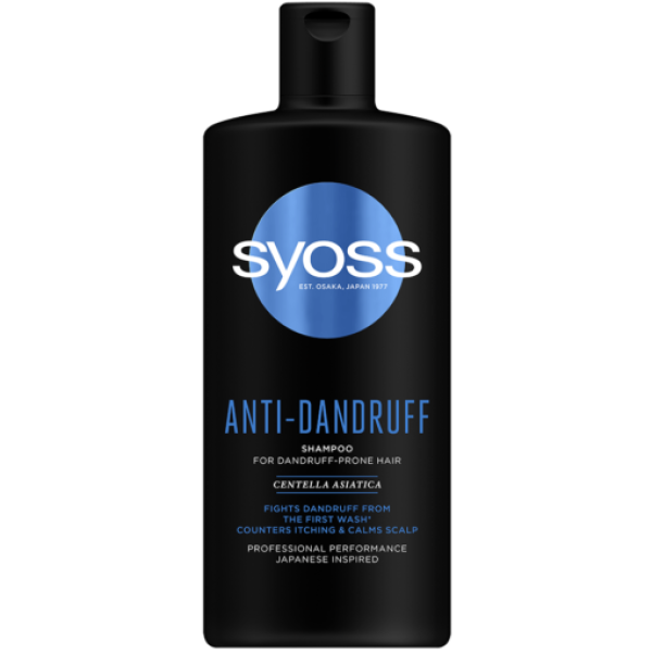 Syoss Professional Sampon Par Anti-dandruff 440ml 6/bax Syoss Professional Sampon Par Anti-dandruff 440ml 6/bax