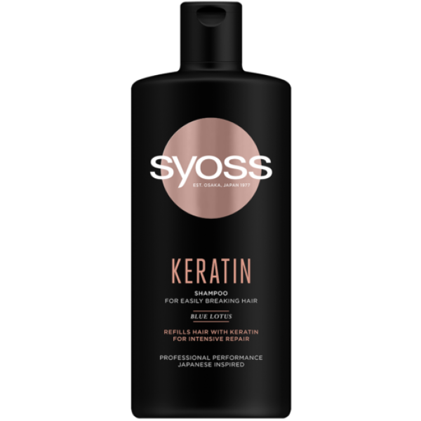 Syoss Professional Sampon Par Keratin 440ml 6/bax