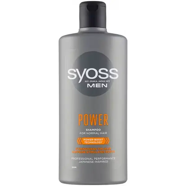 Syoss Professional Sampon Par Men Power 440ml 6/bax