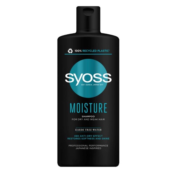 Syoss Professional Sampon Par Moisture 440ml 6/bax