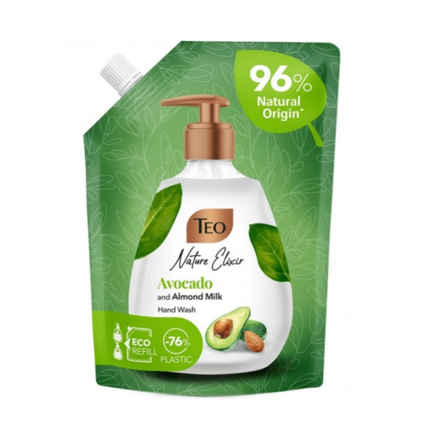 Teo Sapun Lichid Nature Elixir Avocado Rezerva 500ml 12/bax