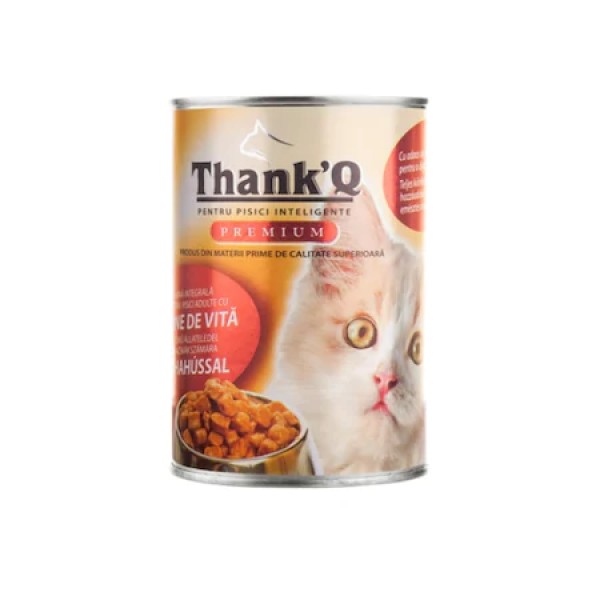 Thank Q Premium Hrana Umeda Pisici Vita Conserva 415gr 24/bax