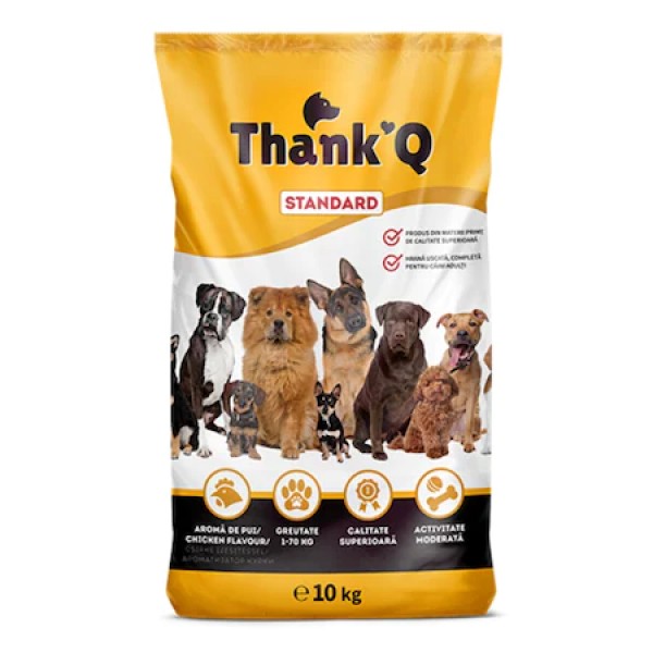 Thank Q Standard Hrana De Caini Pui Sac 10kg