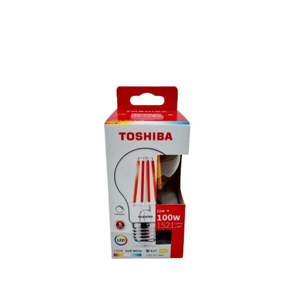 Toshiba Bec Led Filament 11w G95 E27 2700k Alb Incandescent 10/set