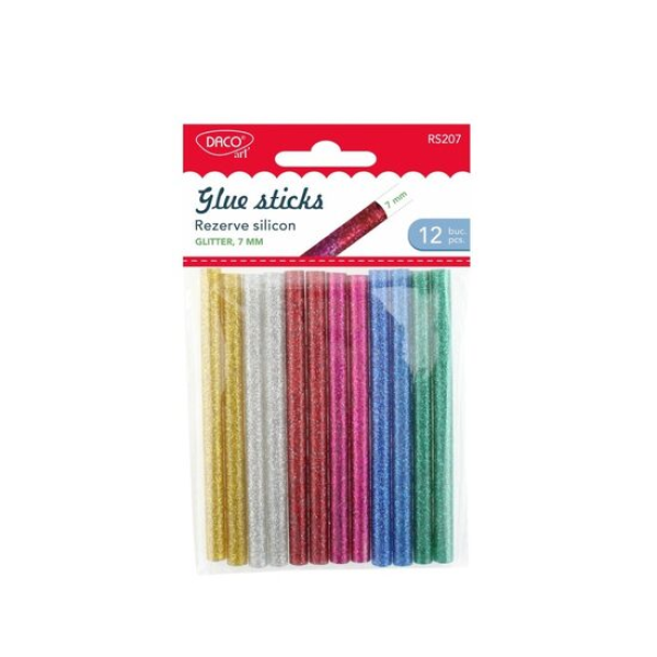 Tp Daco Rezerve Silicon Glitter 7mm 12buc/set Tp Daco Rezerve Silicon Glitter 7mm 12buc/set