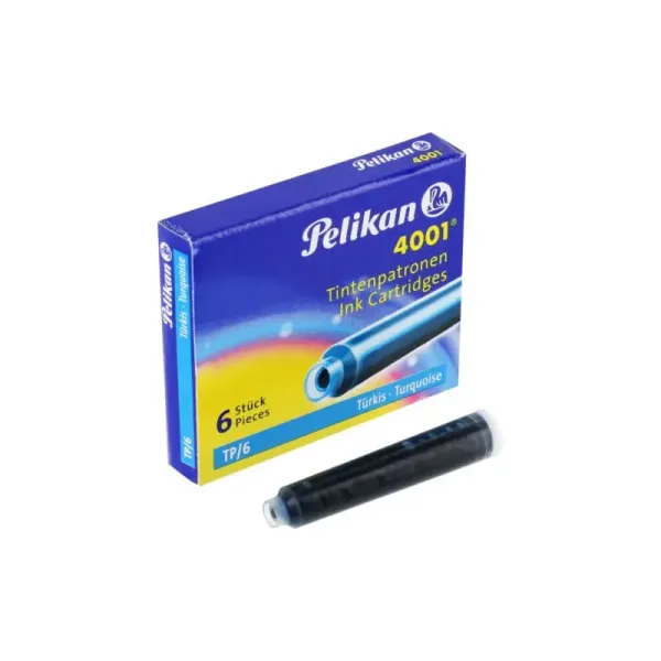 Tp Rezerva Stilou Albastru Pelikan 6buc/set