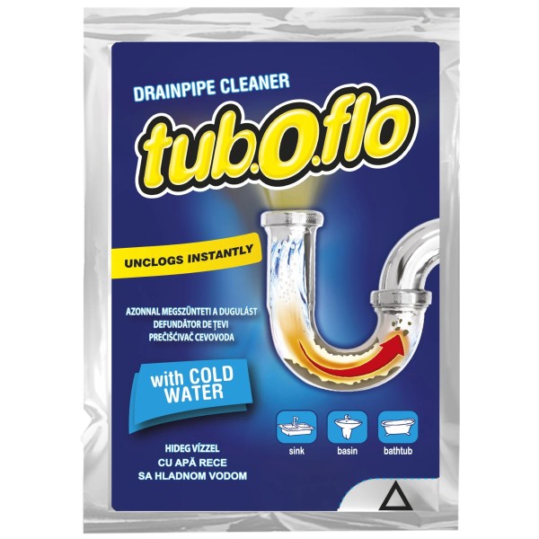Tuboflo Granule Desfundat Tevi Apa Rece 60g 10/cut 6cut/bax