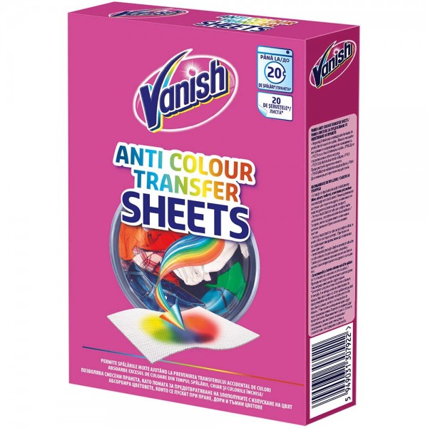 Vanish Servetele Absorbante Culoare 20buc 20/bax Vanish Servetele Absorbante Culoare 20buc 20/bax