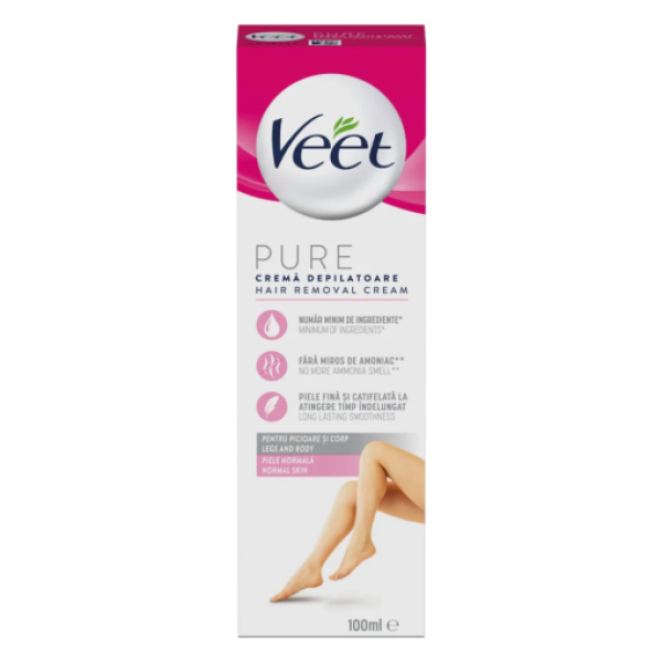 Veet Crema Depilatoare Corp Piele Normala 12cut/bax