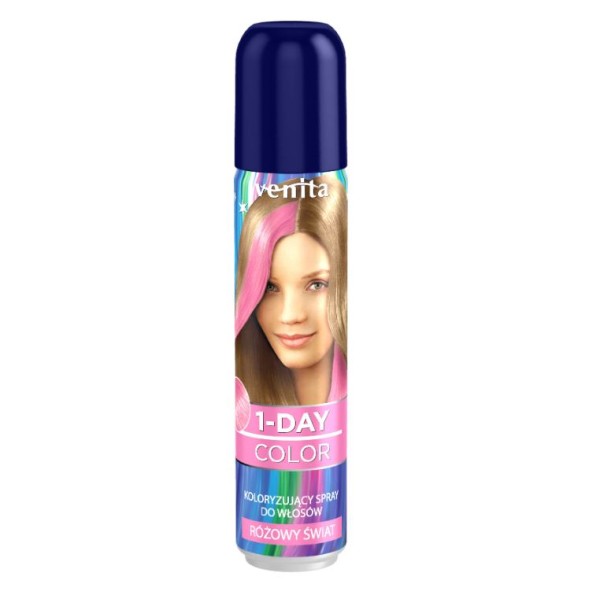 Venita 1-day Color Spray Colorant Nr.8 Pink World 50ml 8/bax