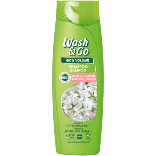Wash&go Sampon Par Normal Normal Jasmine 360ml 6/bax