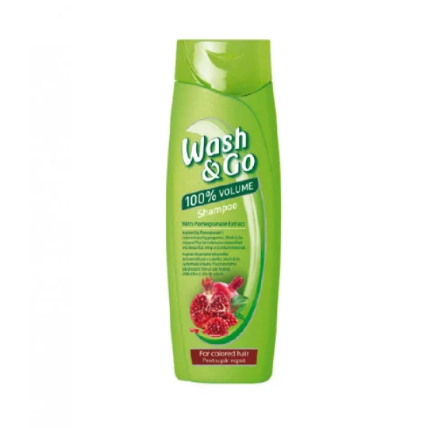 Wash&go Sampon Par Pomegranate 360ml 6/bax