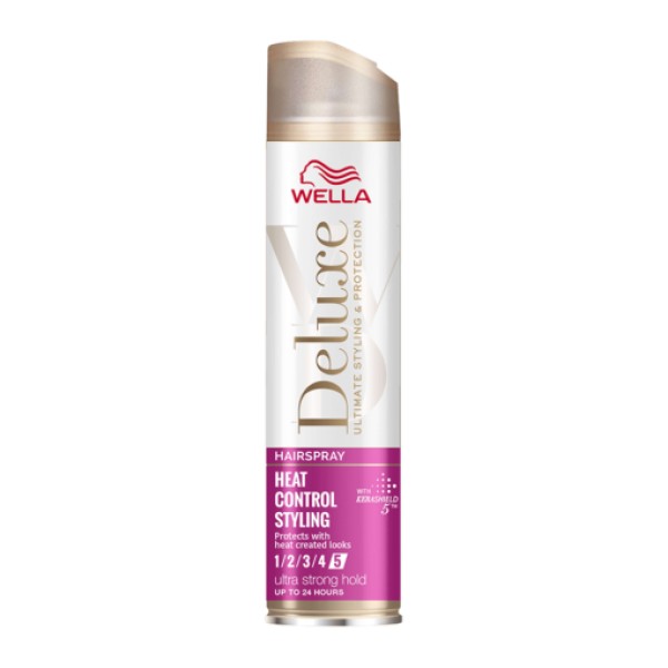 Wella Deluxe Fixativ Heat Styling Nr5. Ultra Strong Hold 250ml 6/bax