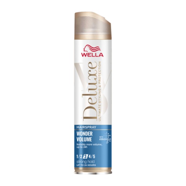 Wella Deluxe Fixativ Wonder Volume Protect Nr5. Ultra Strong Hold 250ml 6/bax