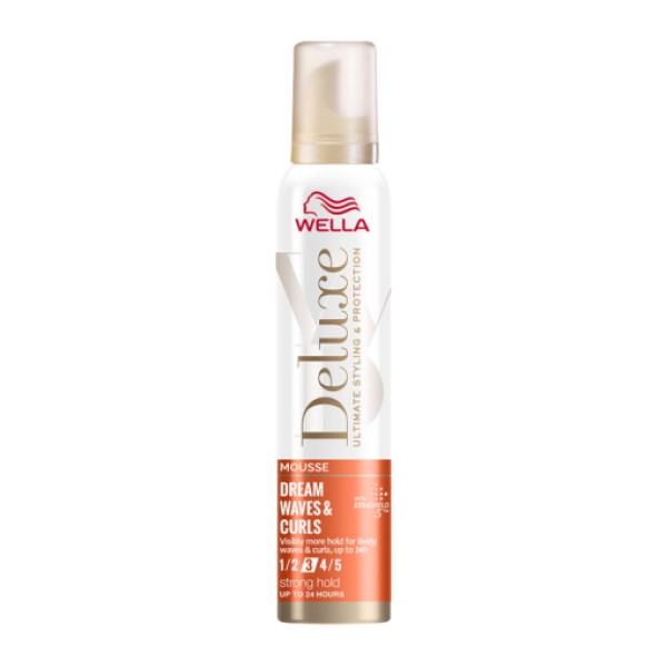 Wella Deluxe Spuma Par Dream Waves&curls Nr.3 Strong Hold 200ml 6/bax
