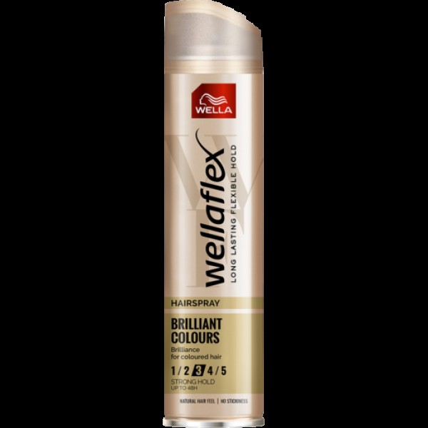 Wellaflex Fixativ Brilliant Color Nr.3 Strong Hold 250ml 6/bax