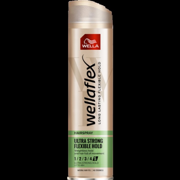 Wellaflex Fixativ Flexibil Strong Nr.5 Ultra Strong Hold 250ml 6/bax