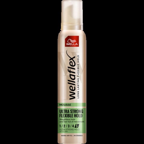 Wellaflex Spuma Par Flexible Strong Nr.5 Ultra Strong Hold 200ml 6/bax