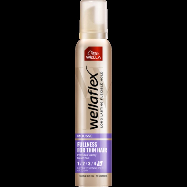 Wellaflex Spuma Par Fullness Nr.5 Ultra Strong Hold 200ml 6/bax