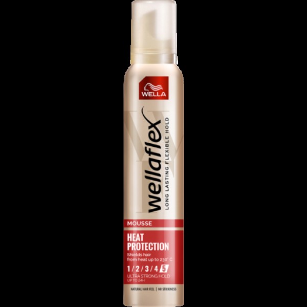 Wellaflex Spuma Par Heat Protection Nr.5 Ultra Strong Hold 200ml 6/bax
