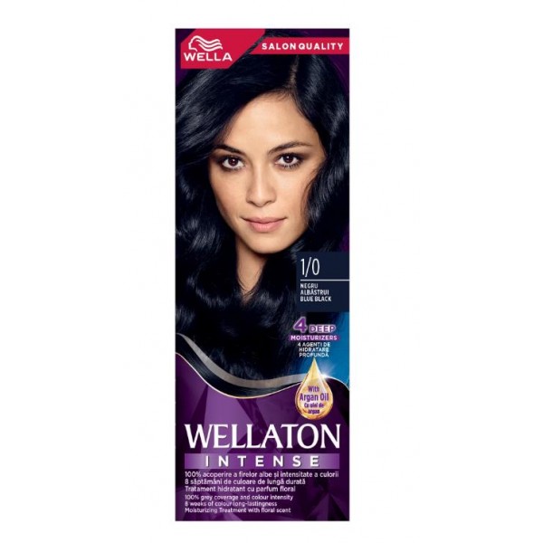 Wellaton Intense Vopsea Par 1/0 Negru Albastrui 3buc/set 24/bax