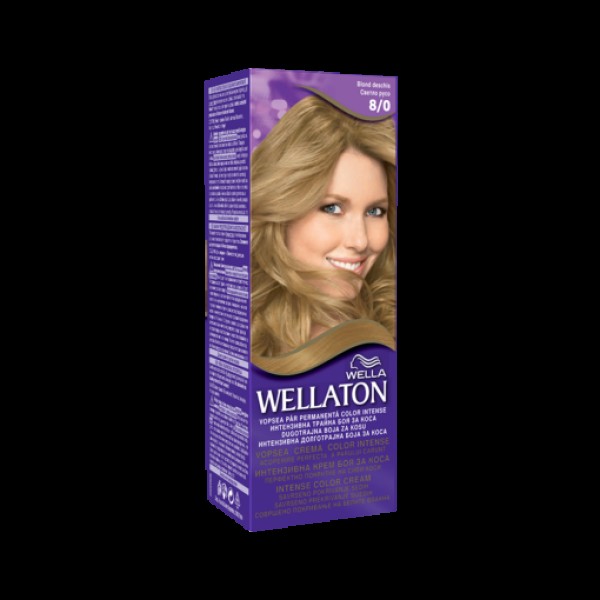 Wellaton Vopsea Par 8.0 Blond Deschis 3buc/set 24/bax